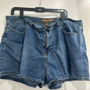 Miss Juli Blue Denim Women's Shorts